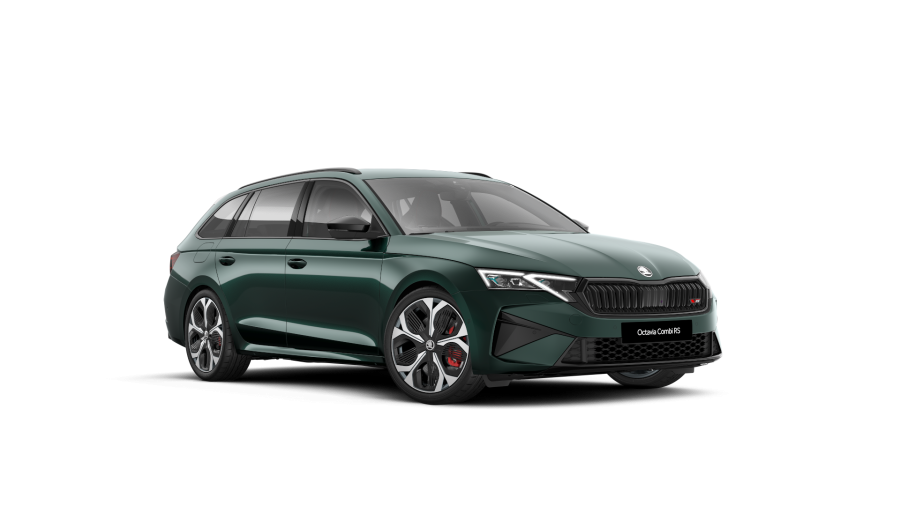 Škoda Octavia, 2,0 TSI 195 kW 7° automatická DSG, barva zelená