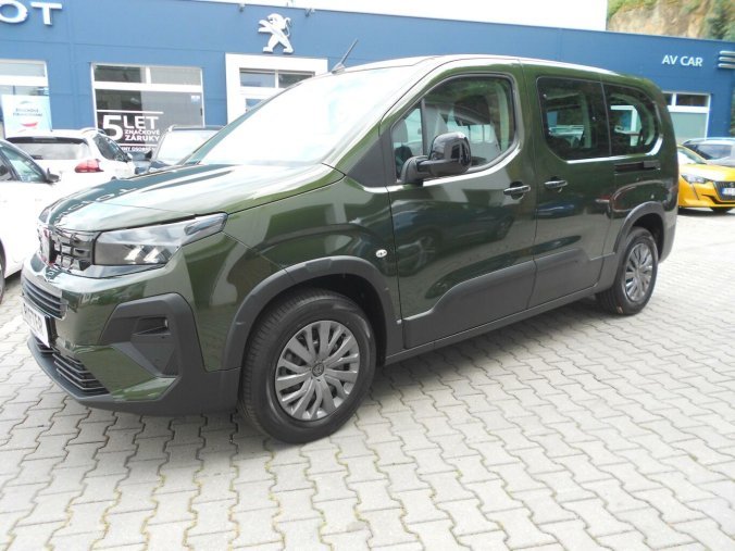 Peugeot Rifter, Peugeot Rifter LONG ALLURE BlueHDi 100 S&S MA, barva zelená