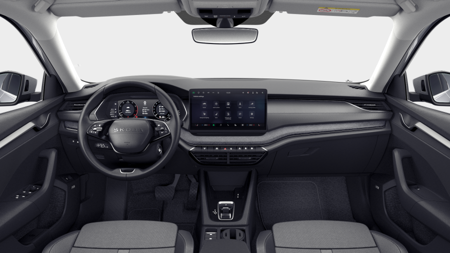 Škoda Octavia, 1,5 TSI m-HEV 110 kW 7° automatická DSG, barva stříbrná