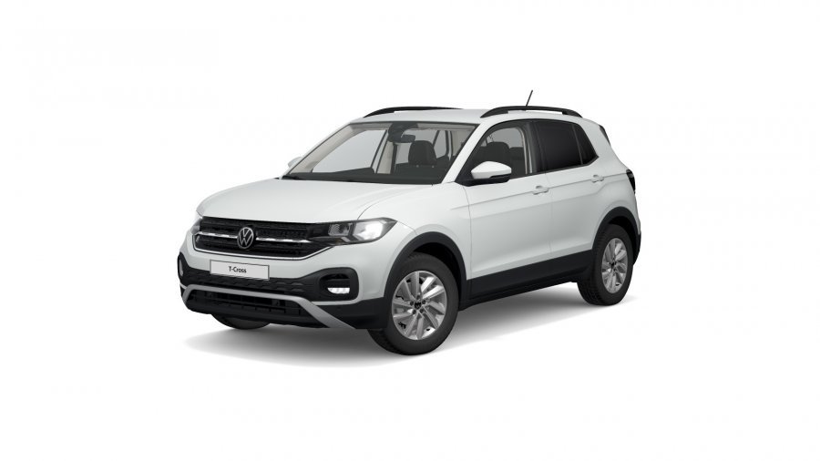 Volkswagen T-Cross, T-Cross Life 1,0 TSI 81 kW 7DSG, barva bílá