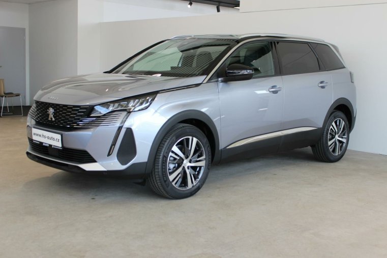 Peugeot 5008, Peugeot 5008 ALLURE PACK BlueHDi 130 EAT8, barva stříbrná