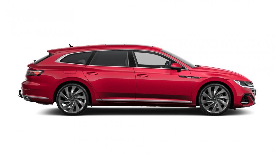 Volkswagen Arteon Shooting Brake, Arteon SB R-Line 2,0 TSI 4MOT 7DSG, barva červená