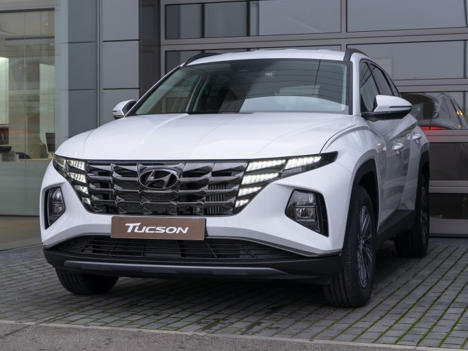 Hyundai Tucson, 1,6 T-GDi 110 kW (95 NAT) 6 st. man 4×4, barva bílá