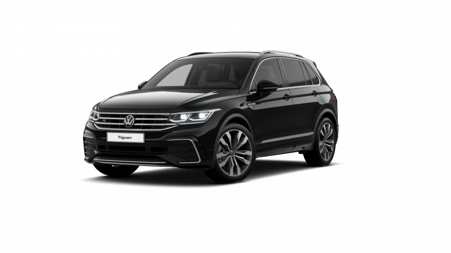 Volkswagen Tiguan, Tiguan R-Line 2,0 TDI 147 kW 4M 7DSG, barva černá