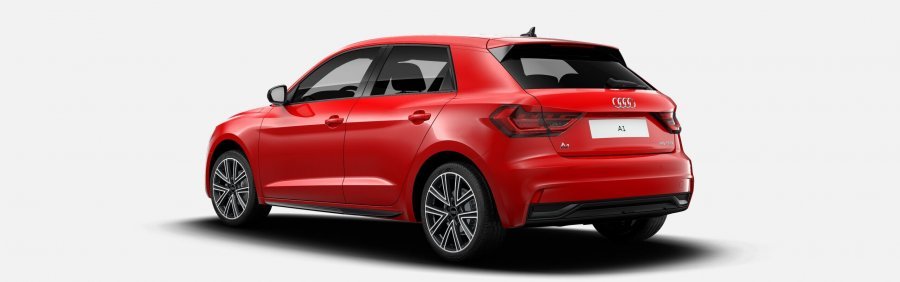 Audi A1, A1 Sportback Advanced 25 TFSI 70 kW, barva červená