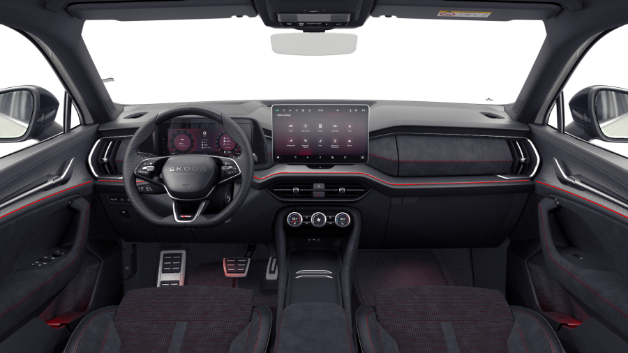 Škoda Kodiaq, 2,0 TSI 195 kW 7° automatická DSG 4x4, barva šedá