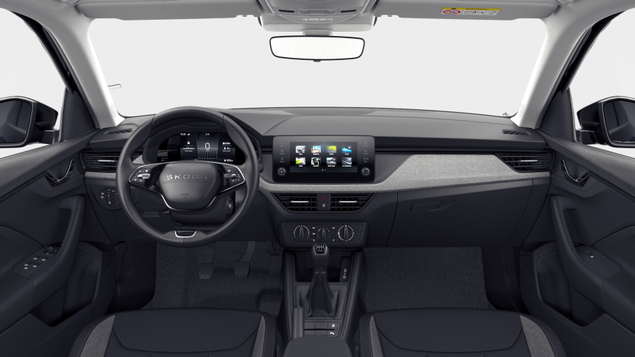 Škoda Scala, 1,0 TSI 70 kW 5° manuální, barva černá