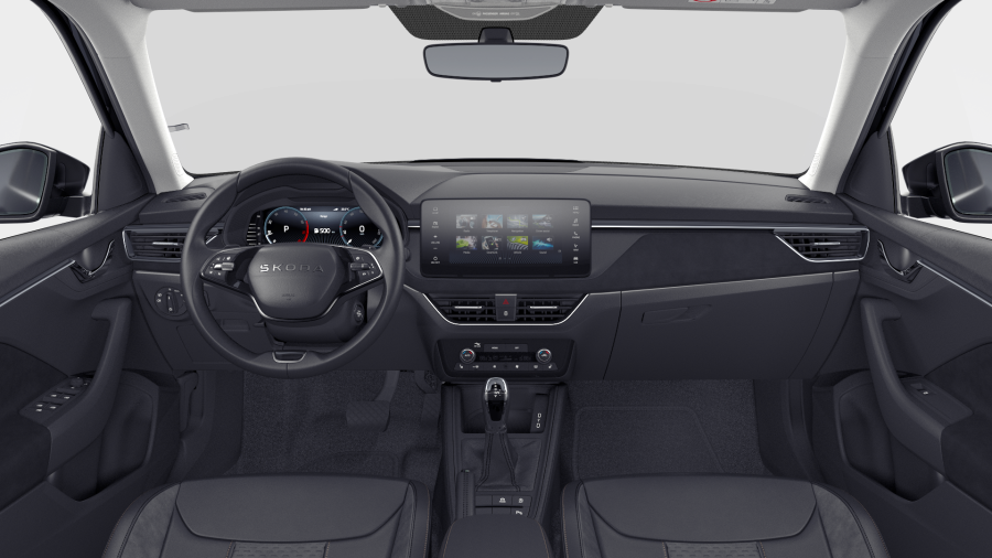 Škoda Kamiq, 1,5 TSI 110 kW 7° automatická DSG, barva černá