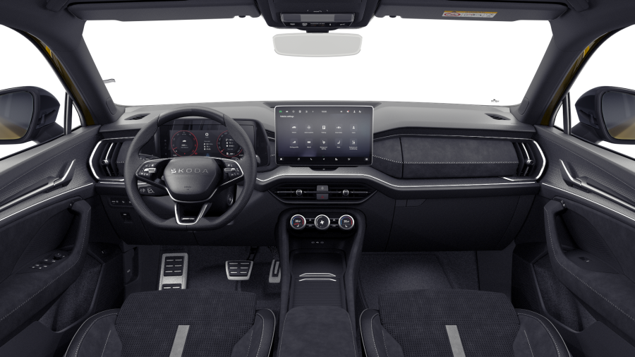 Škoda Kodiaq, 2,0 TDI 142 kW 7° automatická DSG 4x4, barva zlatá