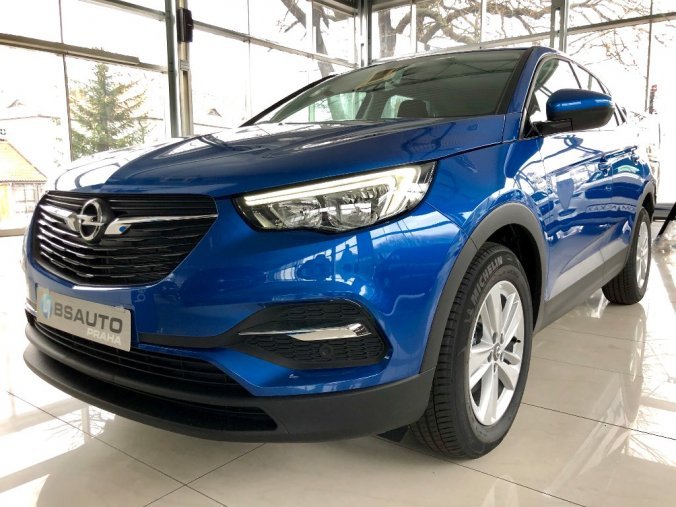 Opel Grandland X, Smile 1,2Turbo AT8 + ZP zdarma, barva modrá