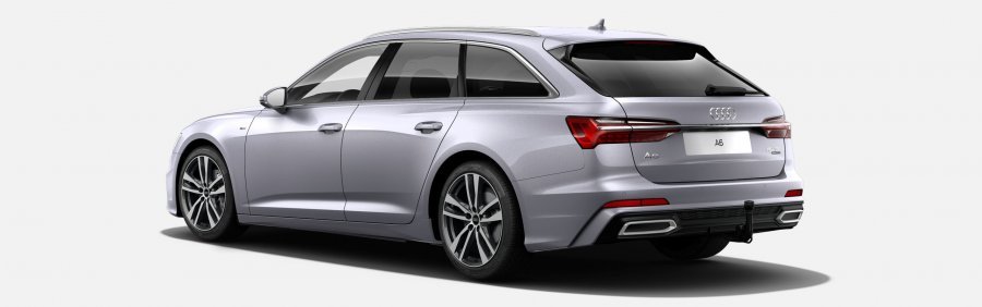 Audi A6, A6 Avant Sport 40 TDI quattro, barva stříbrná