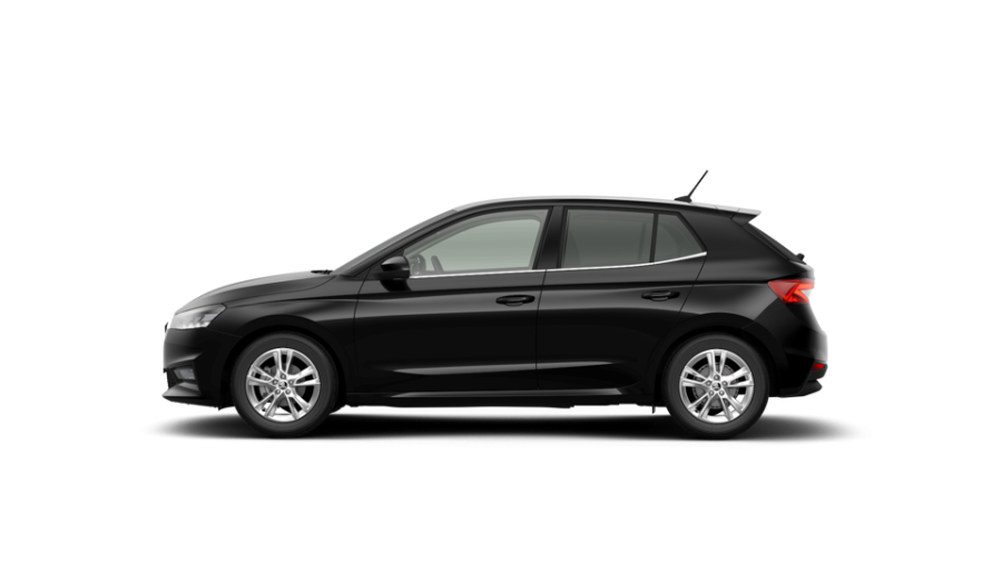 Škoda Fabia, 1,0 TSI 70 kW 5° manuální, barva černá