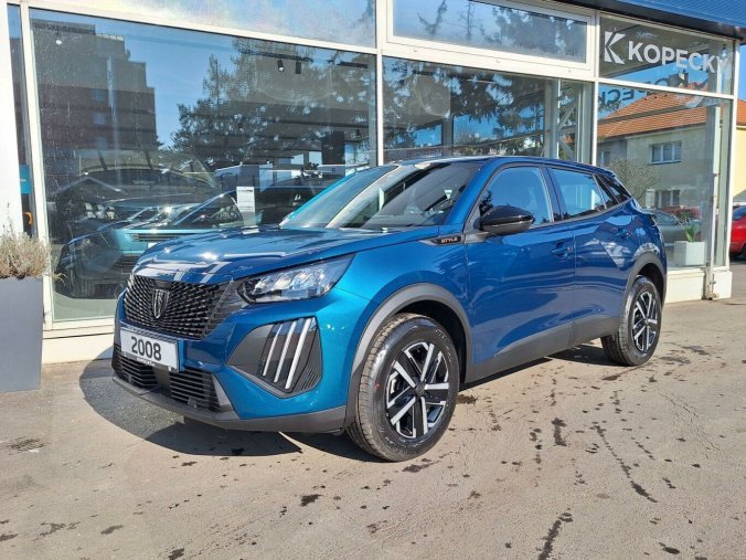 Peugeot 2008, Peugeot 2008 STYLE 1.2 PT 100K MAN6, barva modrá