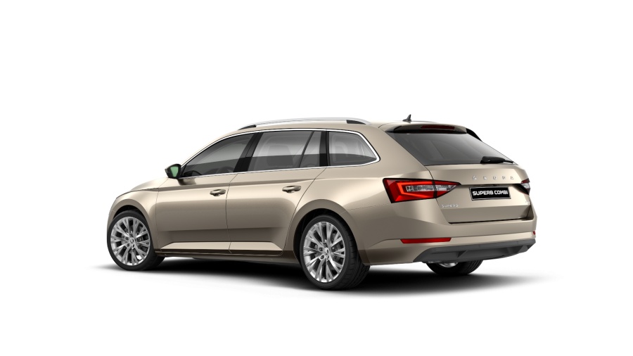 Škoda Superb, 2,0 TDI 147 kW 7-stup. automat. 4x4, barva béžová