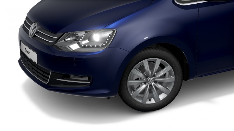 Volkswagen Sharan, Sharan Highline 1,4 TSI 6DSG, barva modrá
