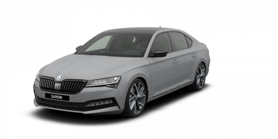 Škoda Superb, 2,0 TDI 147 kW 7-stup. automat. 4x4, barva šedá