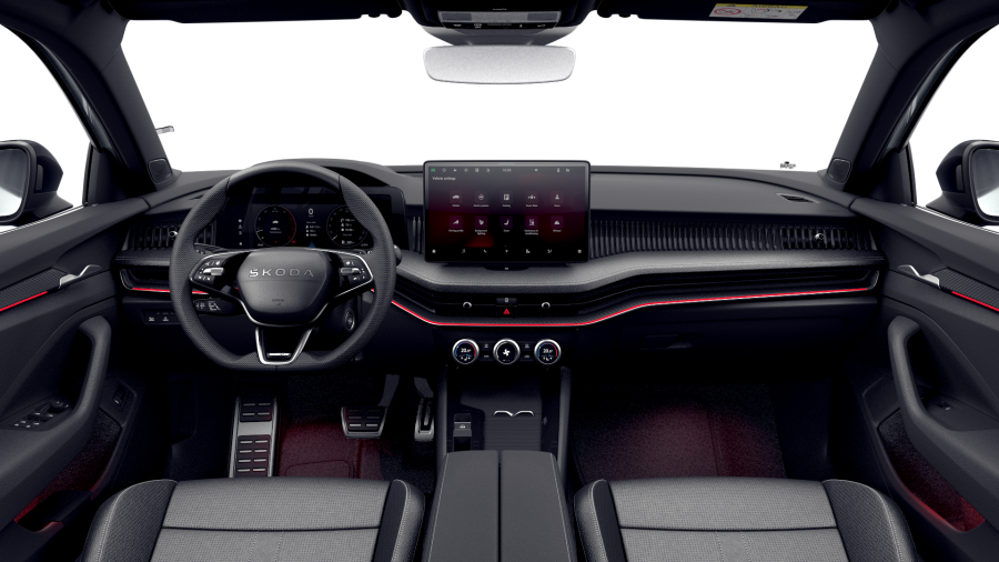 Škoda Superb, 2,0 TDI 142 kW 7° automatická DSG 4x4, barva stříbrná