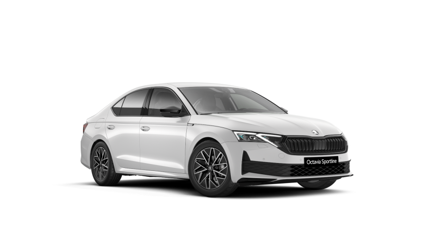 Škoda Octavia, 1,5 TSI m-HEV 110 kW 7-stup. automat., barva bílá