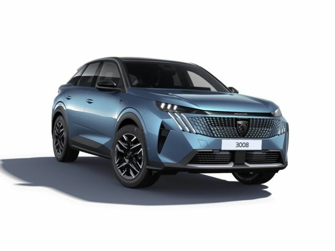 Peugeot 3008, Peugeot 3008 GT Hybrid 145k, Vision 360°, barva černá
