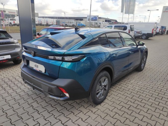 Peugeot 408, Peugeot 408 ALLURE Hybrid 145 e-DCS6, barva modrá