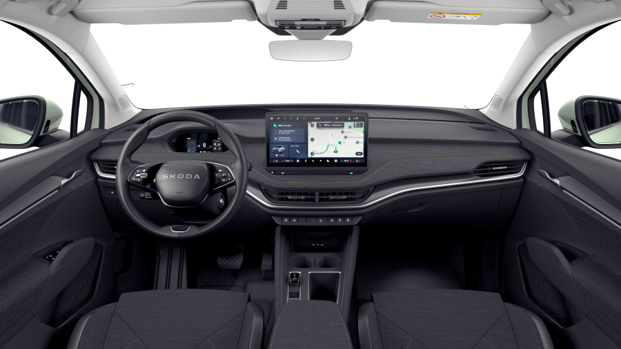 Škoda Elroq, 82 kWh 210 kW 1° převodovka, barva zelená