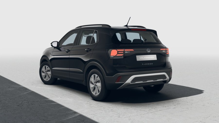 Volkswagen T-Cross, T-Cross People 1.0 TSI 85 kW 7DSG, barva černá