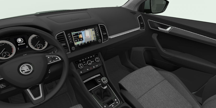 Škoda Karoq, 2,0 TDI 110 kW 6-stup. mech. 4x4, barva stříbrná