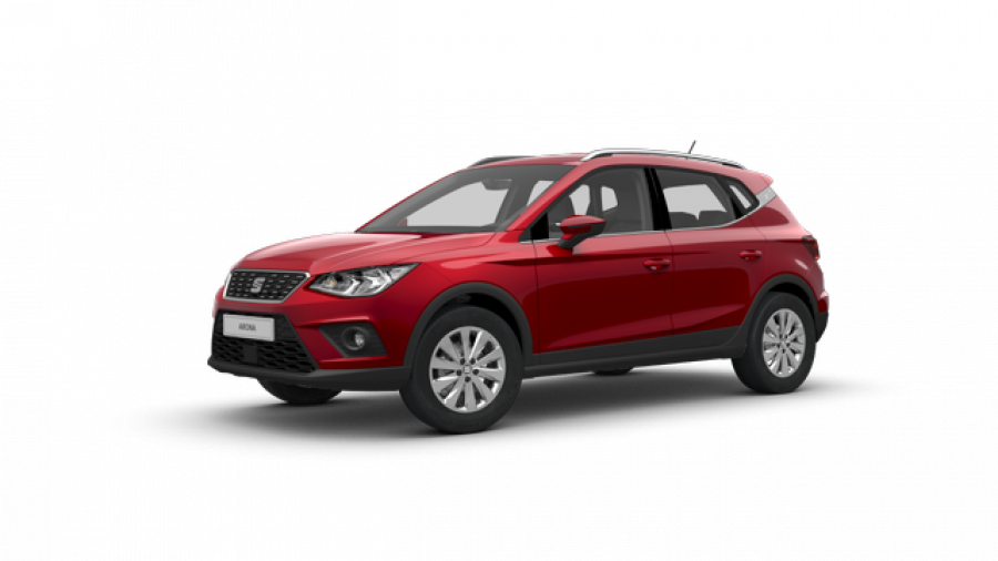 Seat Arona, Xcellence 1.0 TSI 95k, barva červená