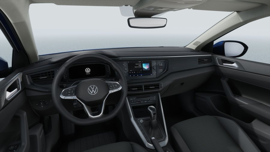 Volkswagen Taigo, Taigo People 1,0 TSI 85kW 7DSG, barva modrá