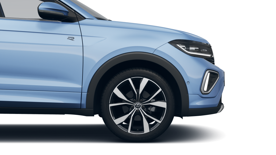 Volkswagen T-Cross, T-Cross R-Line People 1.0 TSI 85 kW 7DSG, barva modrá