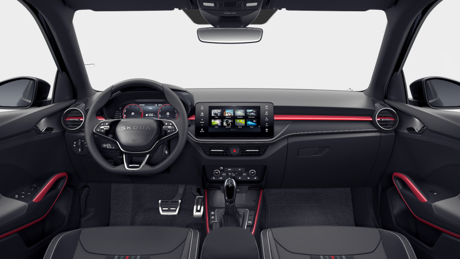 Škoda Fabia, 1,5 TSI 110 kW 7° automatická DSG, barva černá