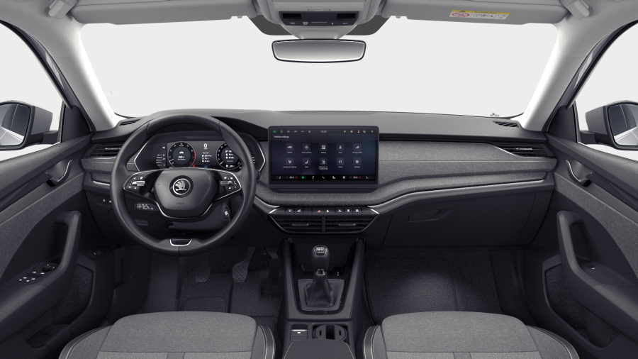 Škoda Octavia, 1,5 TSI 110 kW 6° manuální, barva stříbrná