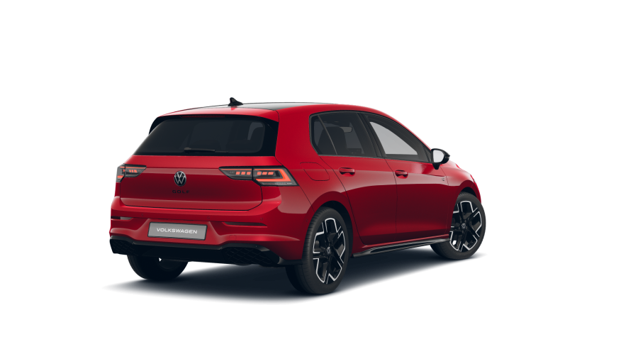 Volkswagen Golf, Golf R-Line People 1,5 eTSI 7DSG mHEV, barva červená