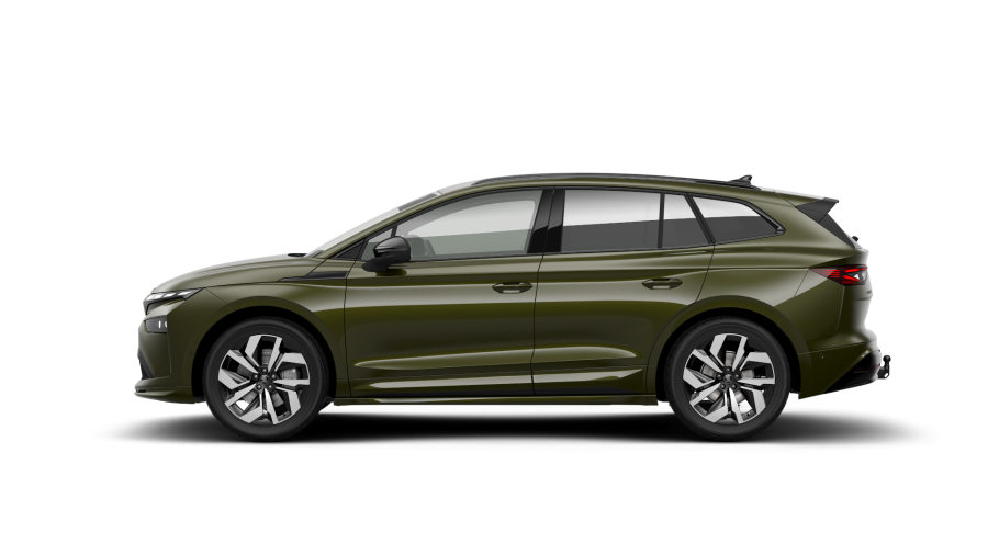 Škoda Enyaq iV, 82 kWh 1-stup. automat. 4x4, barva zelená