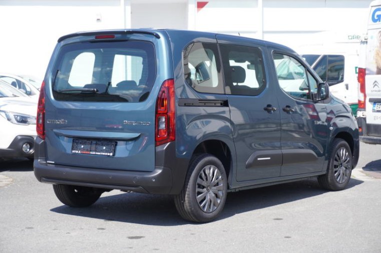 Citroën Berlingo, PLUS Petrol 110k Manual, barva modrá