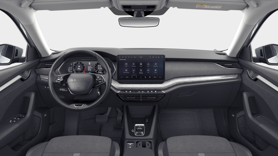Škoda Octavia, 1,5 TSI Hybrid 110 kW 7° automatická DSG, barva stříbrná