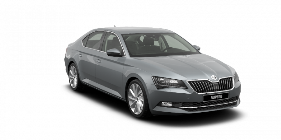 Škoda Superb, 2,0 TDI 140 kW 7-stup. automat., barva šedá