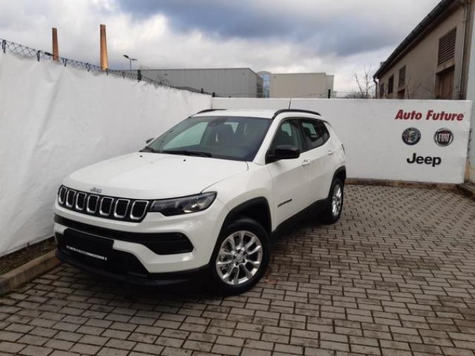 Jeep Compass, 1.3 150 PS Long. 4x2  AUTOMAT, barva bílá