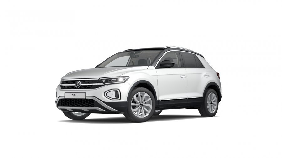 Volkswagen T-Roc, T-Roc Style 1,0 TSI 81 kW 6G, barva bílá