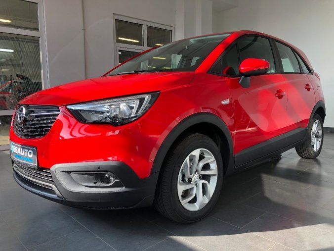 Opel Crossland X, Enjoy 1.2 TURBO 81kw, barva červená