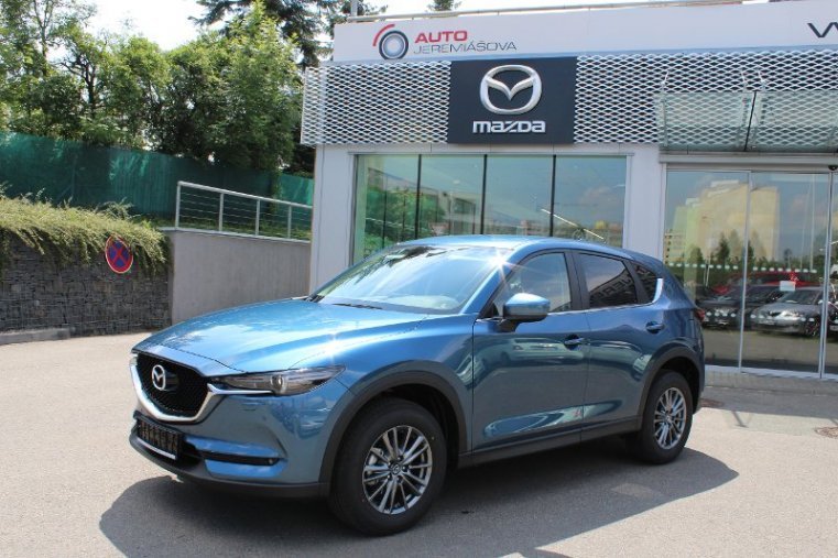 Mazda CX-5, 2.0G165 AWD, barva modrá