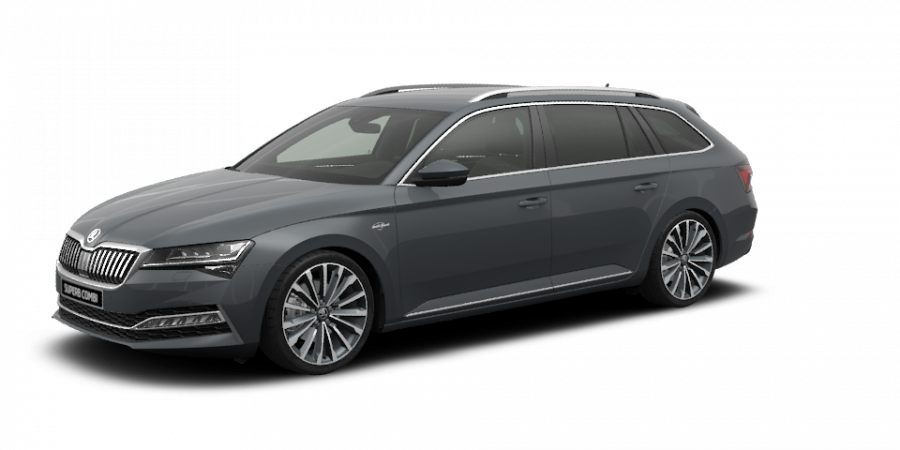 Škoda Superb, 2,0 TDI 147 kW 7-stup. automat. 4x4, barva šedá