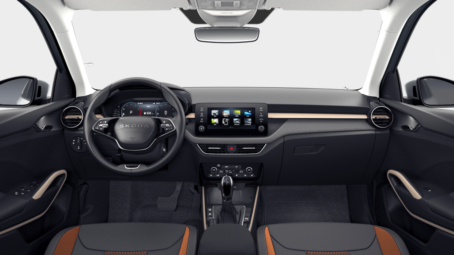 Škoda Fabia, 1,0 TSI 85 kW 7° automatická DSG, barva stříbrná