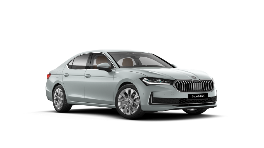 Škoda Superb, 2,0 TDI 110 kW 7° automatická DSG, barva stříbrná