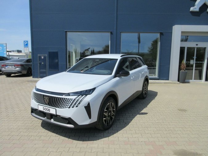 Peugeot 5008, Peugeot 5008 ALLURE Hybrid 145 e-DCS6, barva bílá