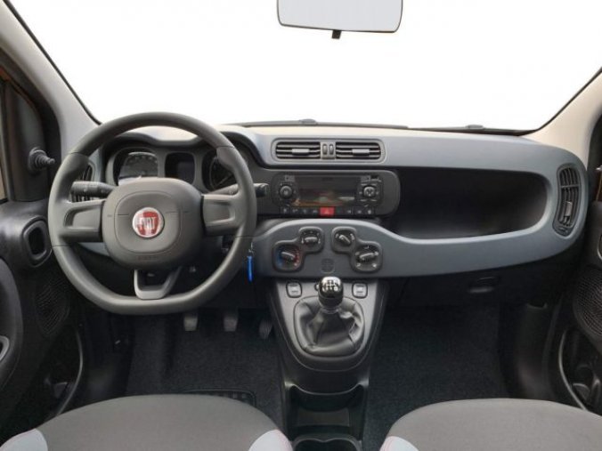 Fiat Panda, 1.2 69k Plus., barva oranžová