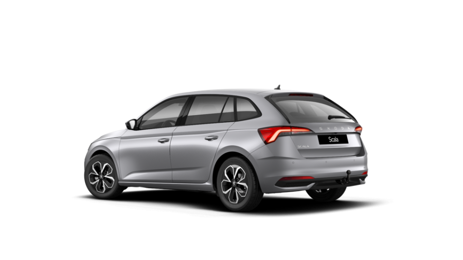 Škoda Scala, 1,0 TSI 85 kW 6° manuální, barva stříbrná