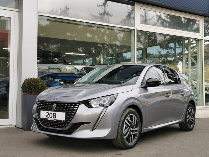 Peugeot 208, Peugeot 208 ALLURE 1.5 BHDi 100k MAN6, barva šedá