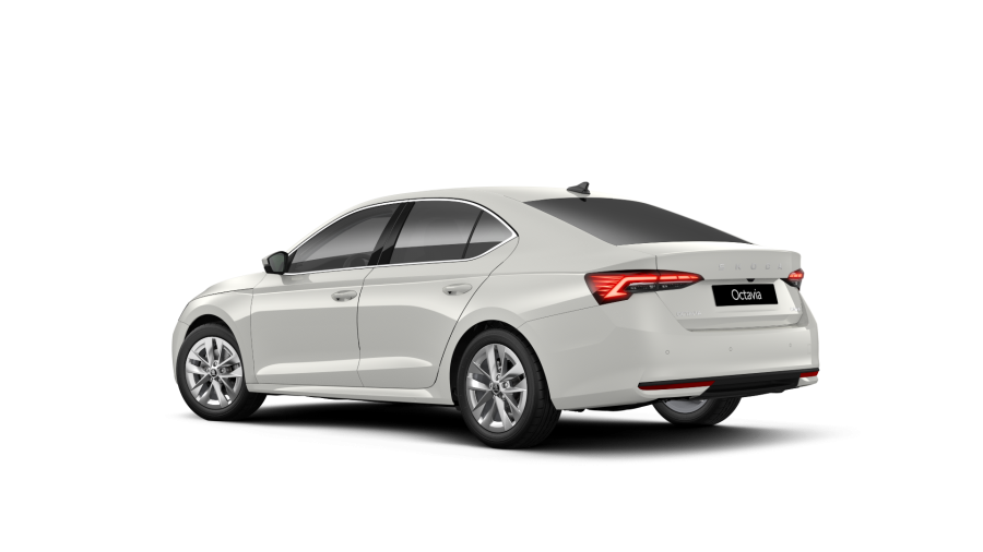Škoda Octavia, 1,5 TSI m-HEV 110 kW 7° automatická DSG, barva bílá