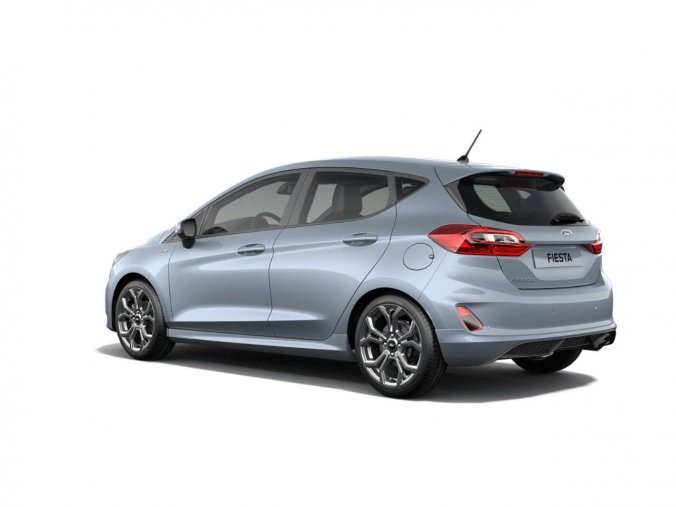 Ford Fiesta, hatchback, ST-Line 5D 1,0 EcoBoost (mHEV) 92 kW / 125 k, barva modrá